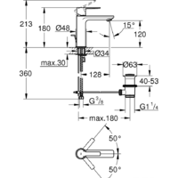 Grohe Lineare 32114DC1 (суперсталь) Image #2