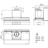 Falmec Move Green-Tech 90 800 м3/ч (черный) Image #5
