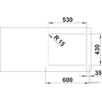 Blanco Supra 500-IF R12 526351 (полированная) Image #4