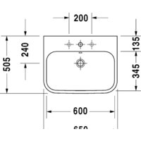 Duravit Happy D.2 65x50.5 [2318650000] Image #4